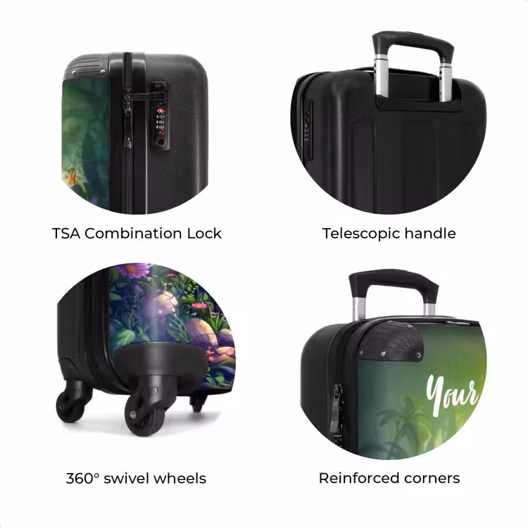 Suitcase with name - Donny Dino — 8