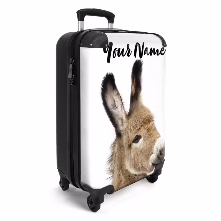 Suitcase with name - Eddy Donkey — 2