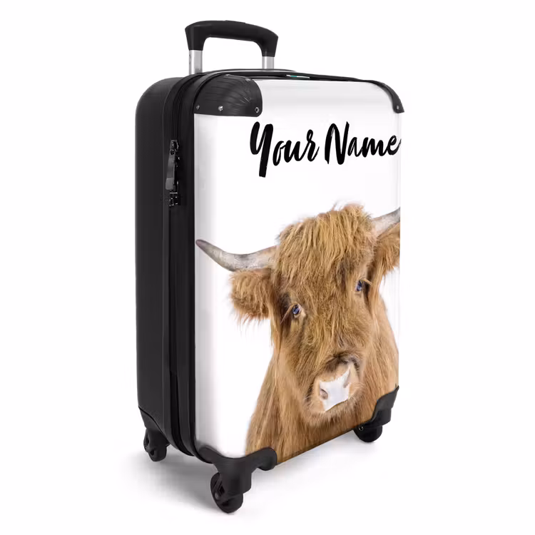 Suitcase with name - Halbe Highlander — 2