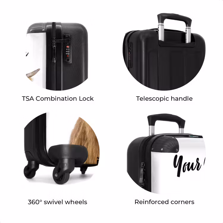 Suitcase with name - Halbe Highlander — 8