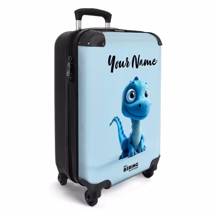 Suitcase with name - Happy Bronto — 2