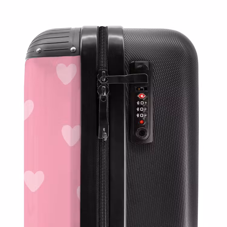 Suitcase with name - Heartbeat — 6