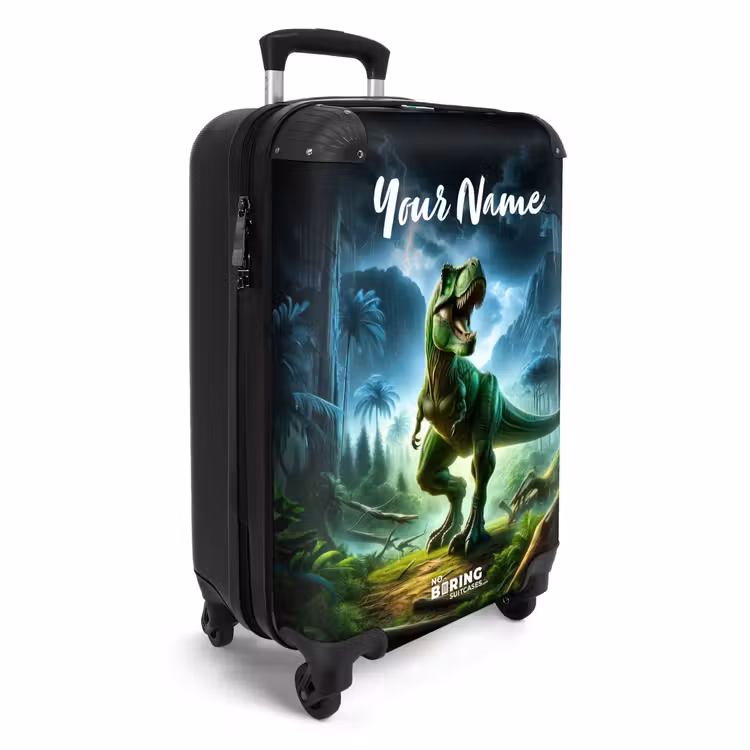 Suitcase with name - Junglosaurus — 2