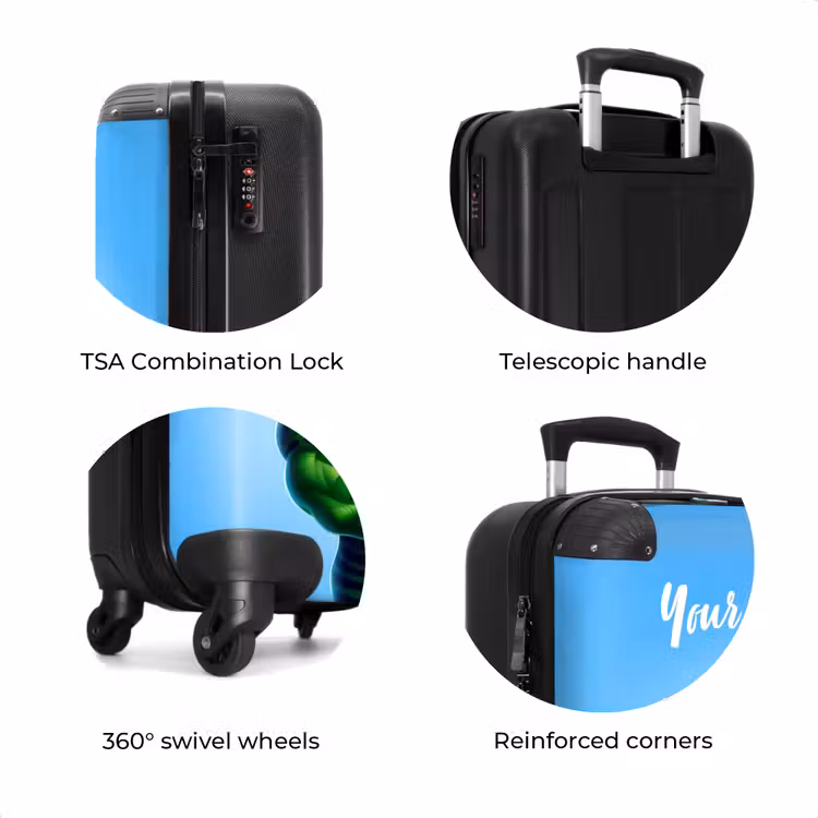 Suitcase with name - Musclesaurus — 8