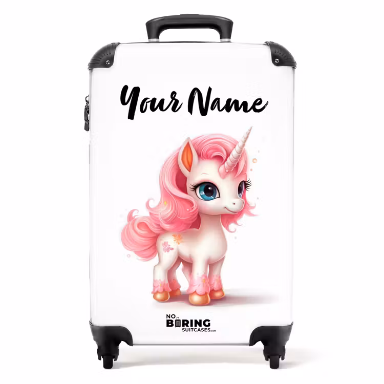 Suitcase with name - My Little Unicorn — 1