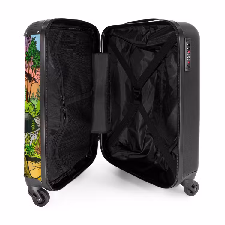 Suitcase with name - Party in Dinosaur Land — 5
