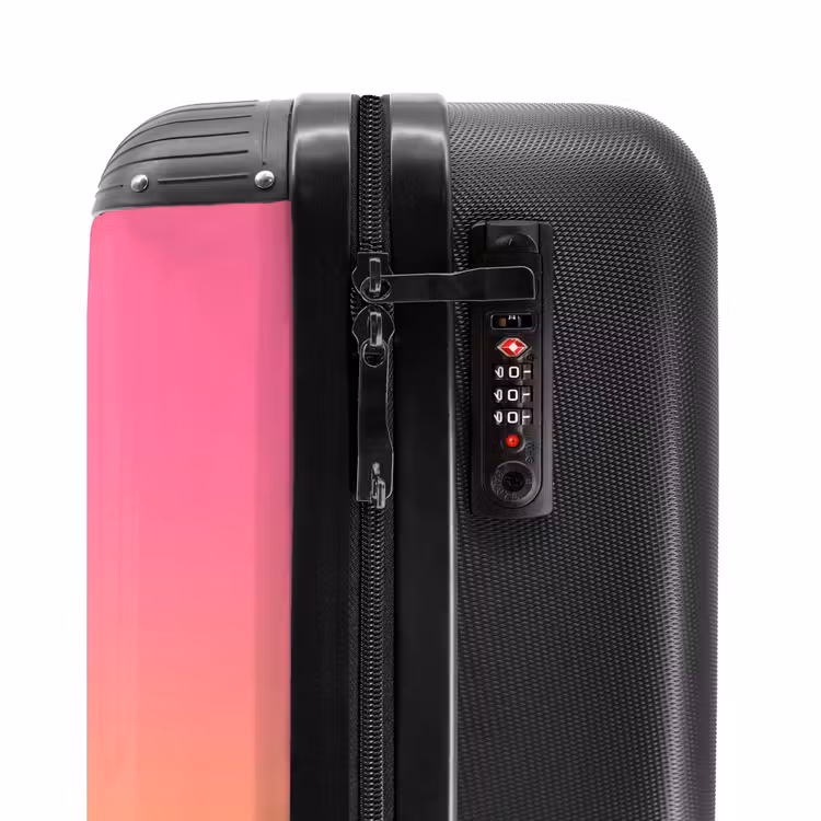 Suitcase with name - Rainbow Rock — 6