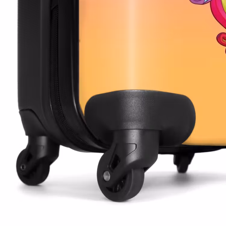 Suitcase with name - Rainbow Rock — 7