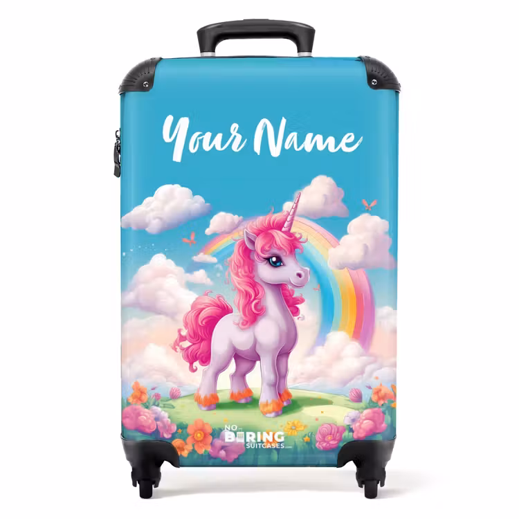 Suitcase with name - Rosie Rainbow — 1