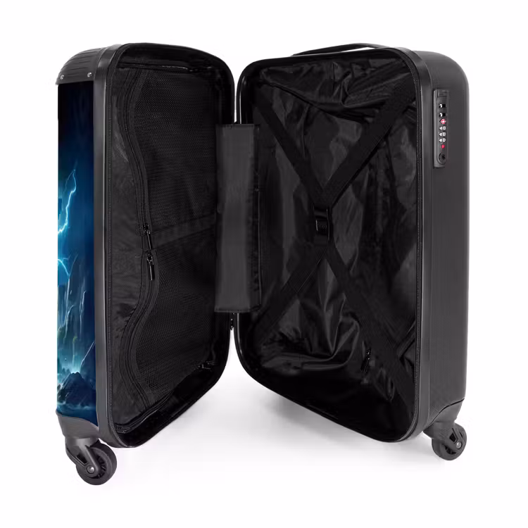 Suitcase with name - Thunderclap dino — 5