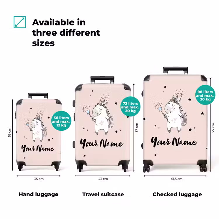 Suitcase with name - Titus Magic Horn — 3