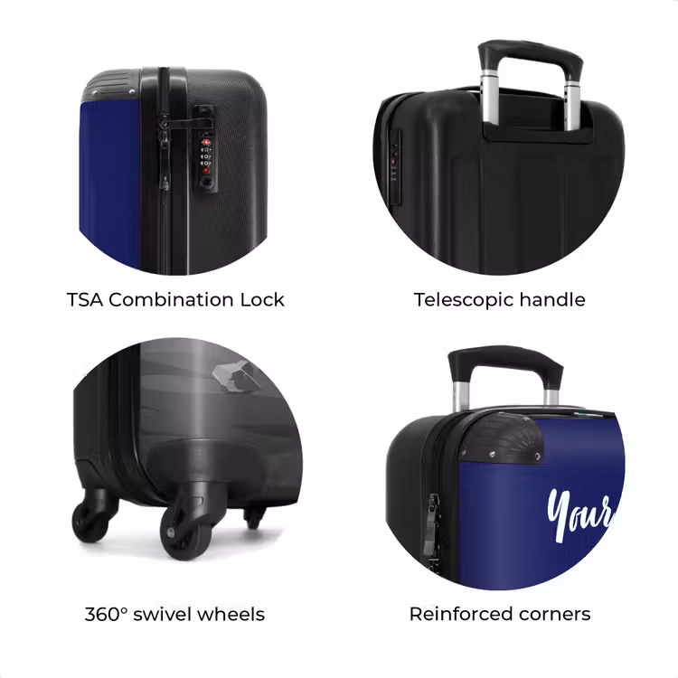 Suitcase with name - Tjibbe T-Rex — 8