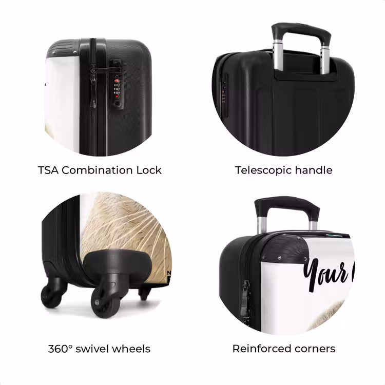 Suitcase with name - Zyon Seal — 8