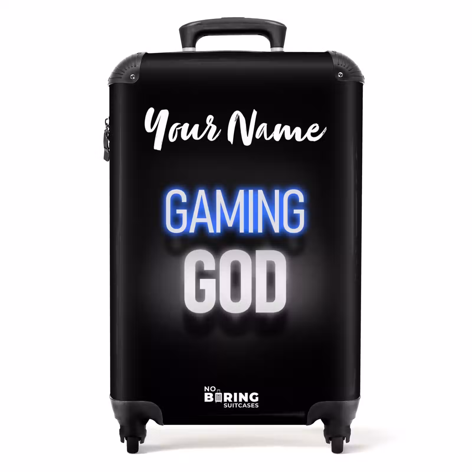 Suitcase with name - Gaming God — 1
