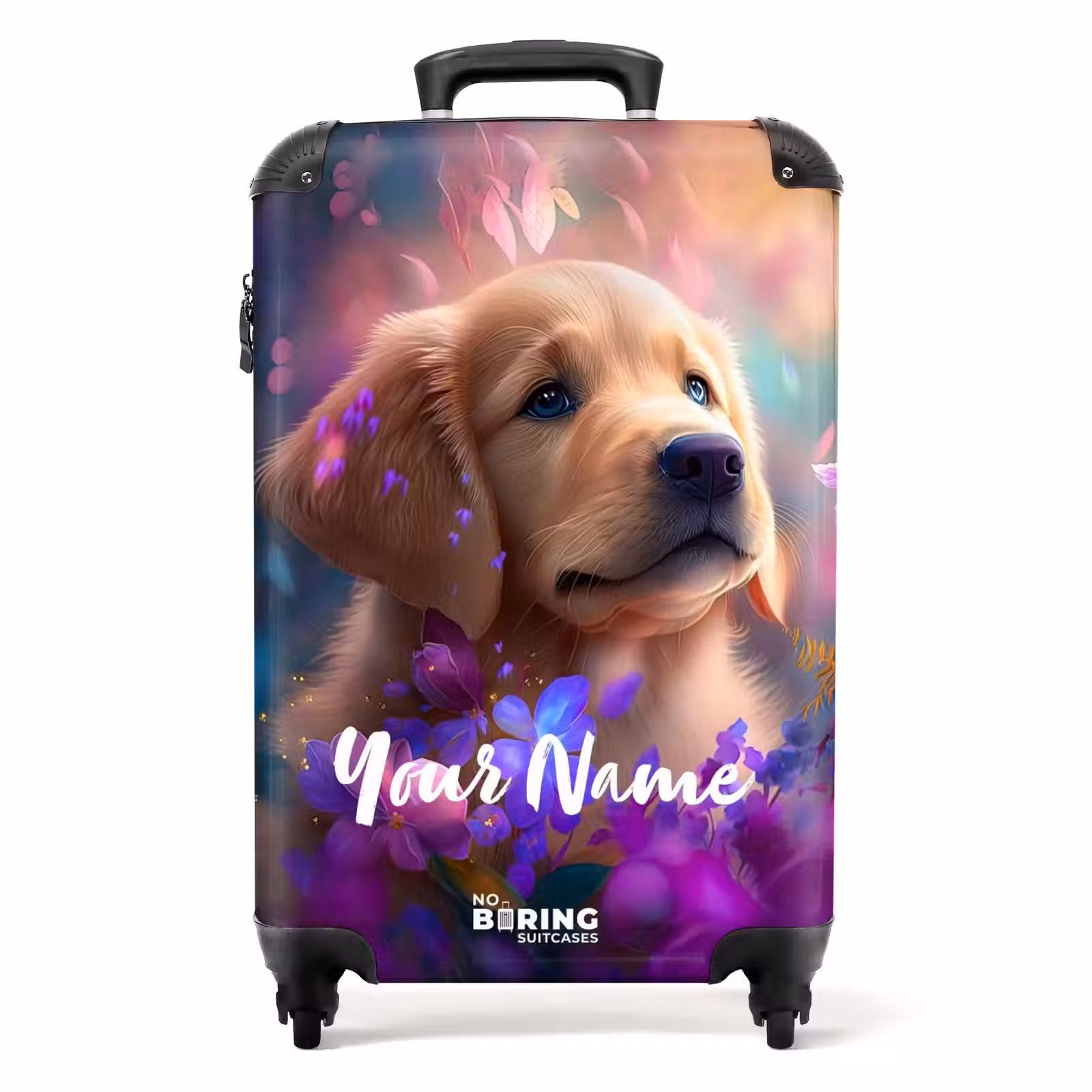 Suitcase with name - Rudy Retriever — 1
