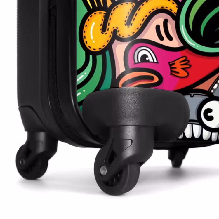 Suitcase with name - Merry Monster Chaos — 7