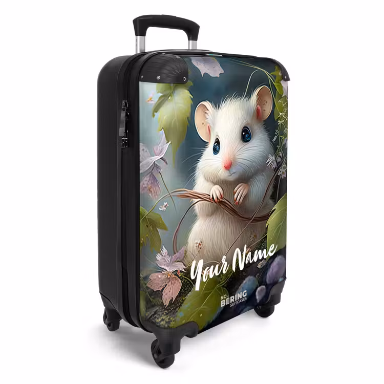Suitcase with name - Muffin Mouse — 2