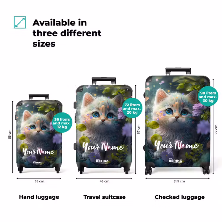 Suitcase with name - Pippa Puss — 3