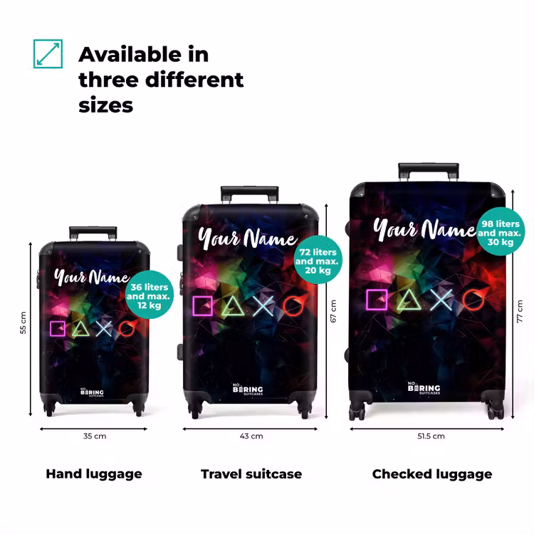 Suitcase with name - Play the Game — 3