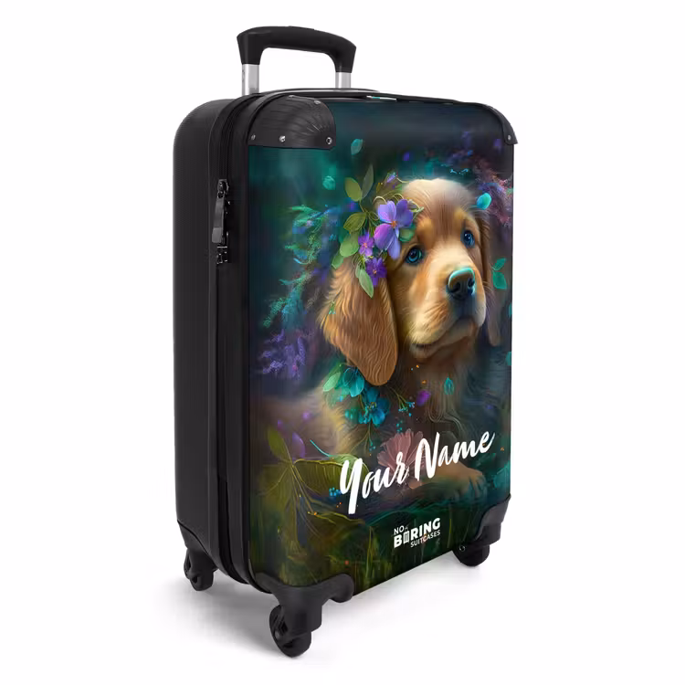 Suitcase with name - Polly Pup — 2