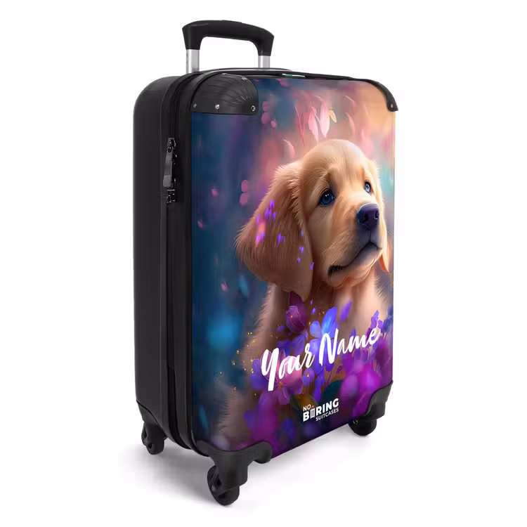 Suitcase with name - Rudy Retriever — 2