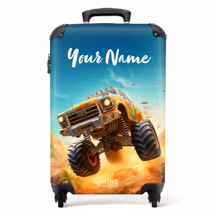 Suitcase with name - Sand Runner — 1