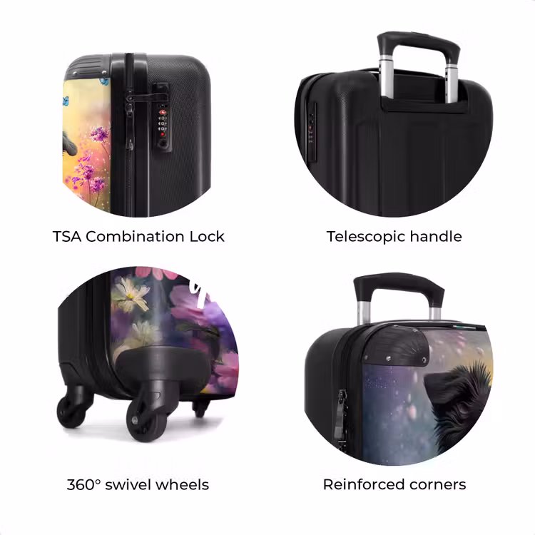 Suitcase with name - Wessel Woof — 8