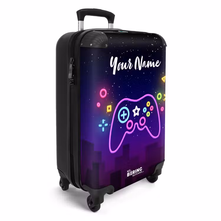 Suitcase with name - You Can't Control Me — 2