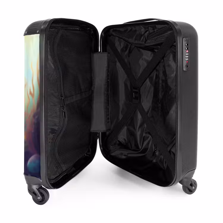 Suitcase with name - Zara seahorse — 5