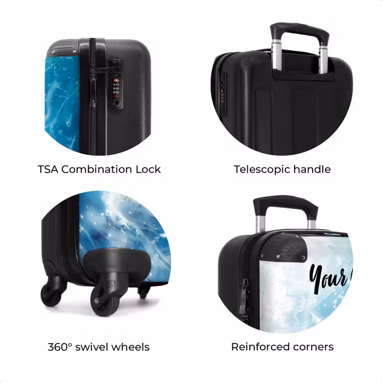 Suitcase with name - Zeger Seal — 8
