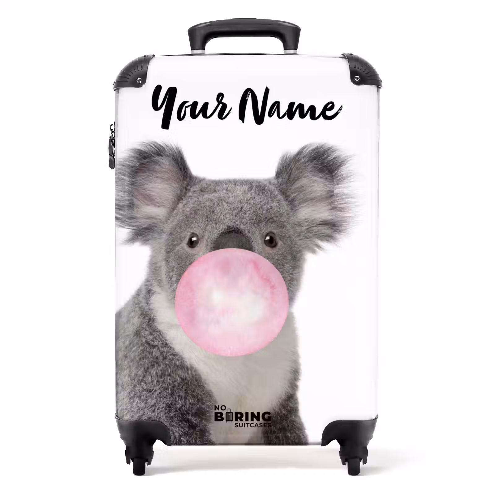 Suitcase with name - Chewing gum koala — 1