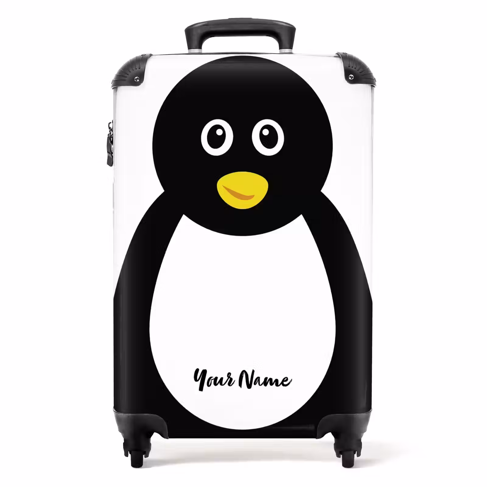 Suitcase with name - Pim penguin — 1