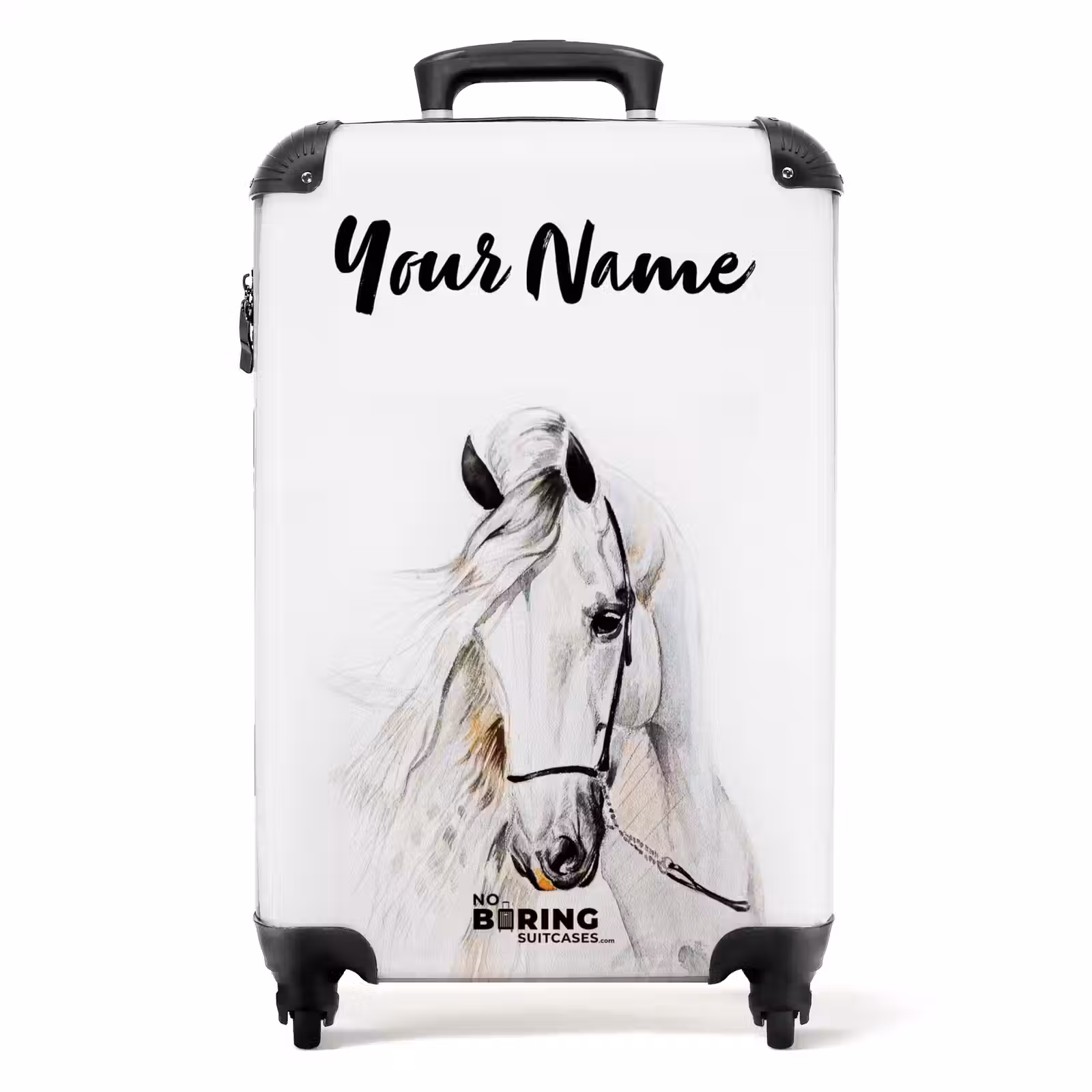 Suitcase with name - Snowflake — 1