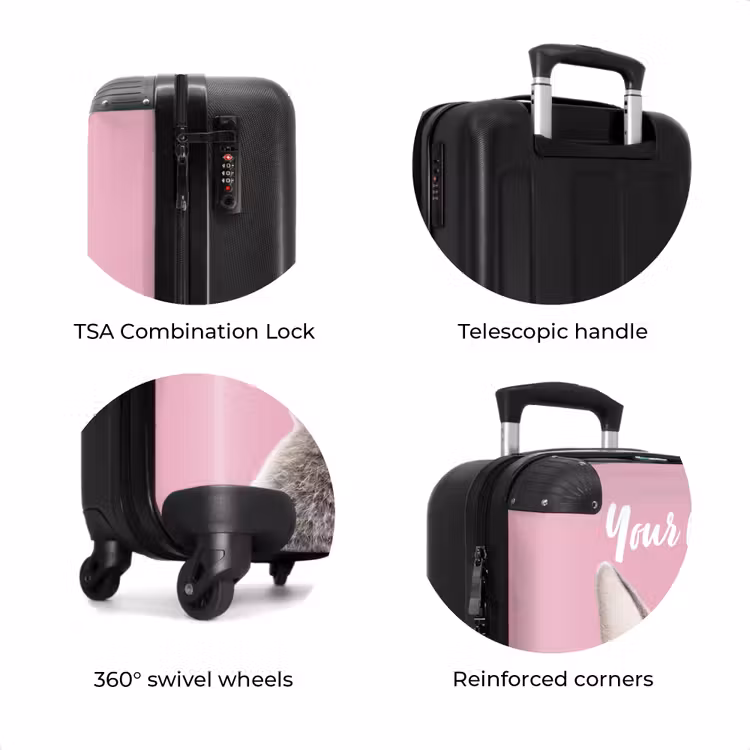 Suitcase with name - Chewing gnaw — 8