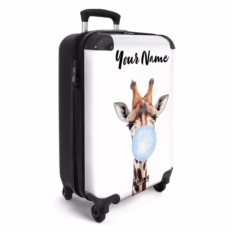 Suitcase with name - Chewing Kobus blue — 2