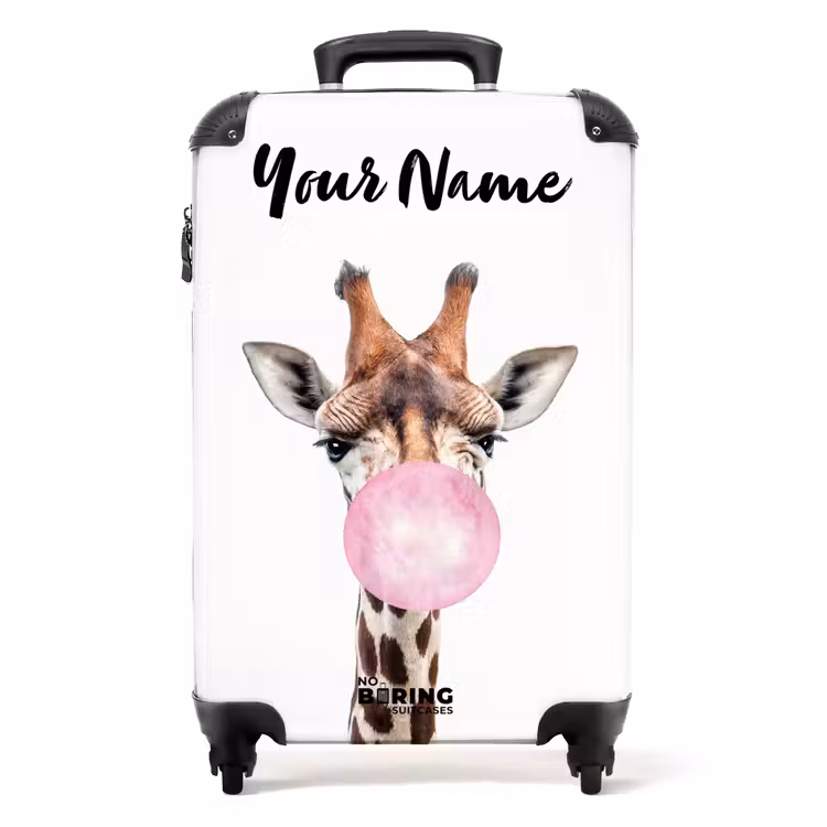 Suitcase with name - Chewing Kobus — 1