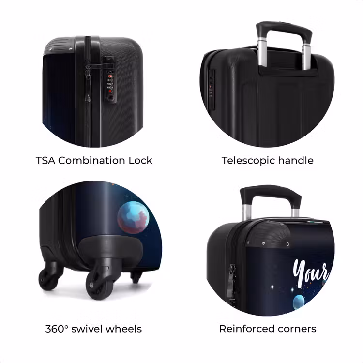 Suitcase with name - Comet cruiser — 8