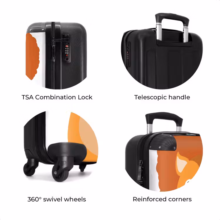 Suitcase with name - Eke squirrel — 8
