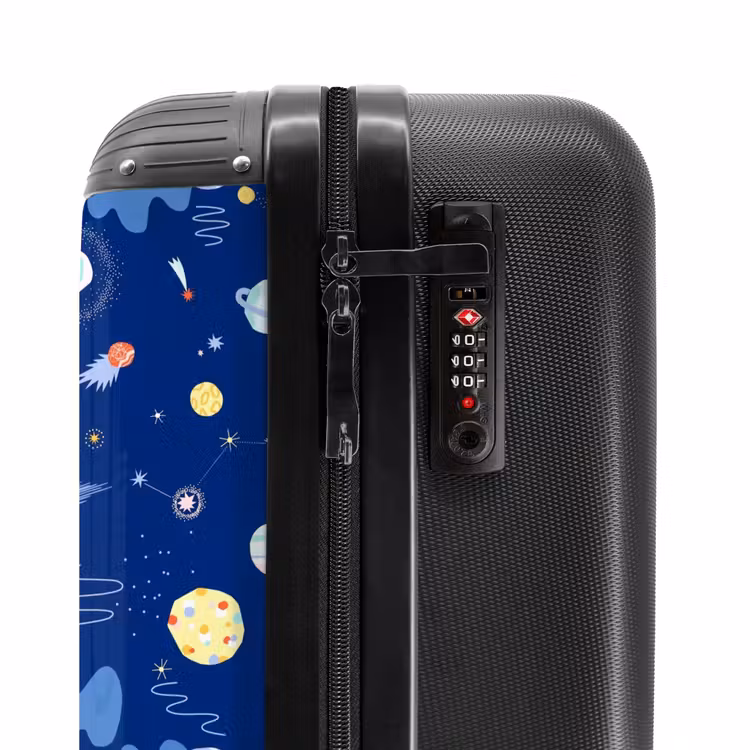 Suitcase with name - Galaxy Magic — 6