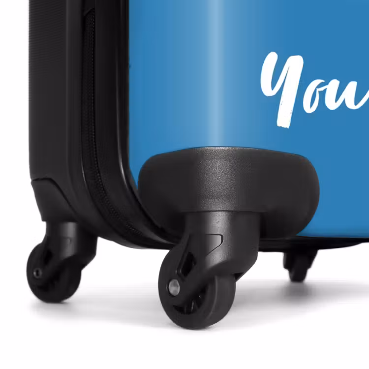 Suitcase with name - Hotrod flames — 7