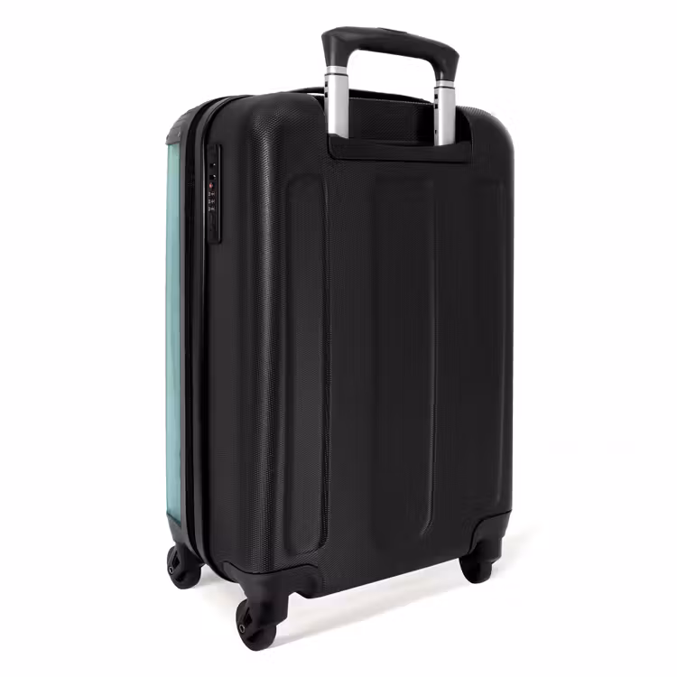 Suitcase with name - Hotrod turquoise — 4