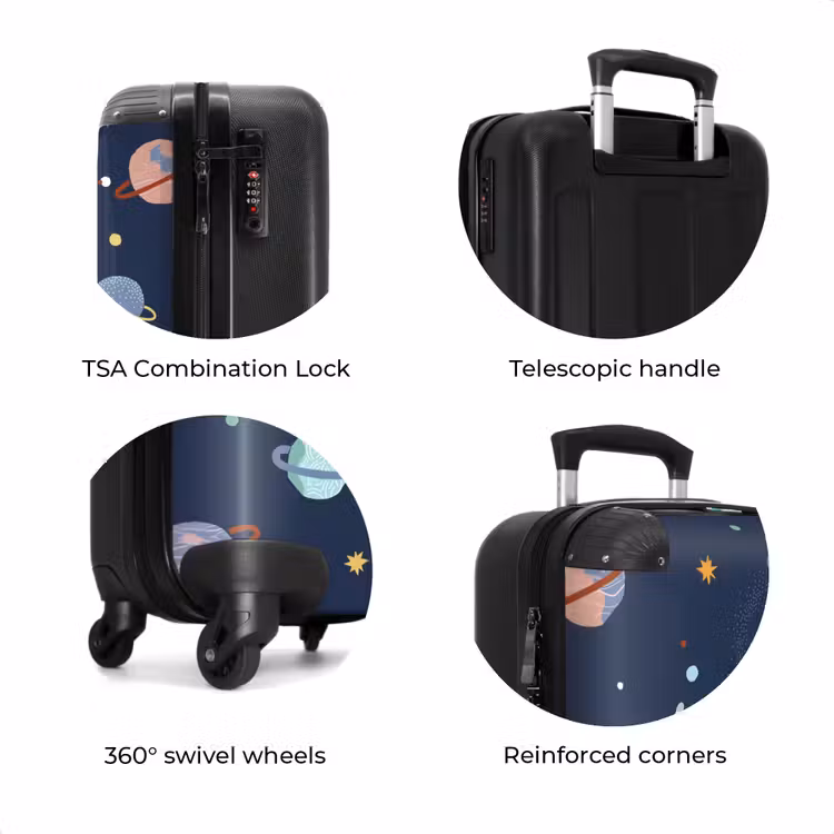 Suitcase with name - Kosmo caravan — 8