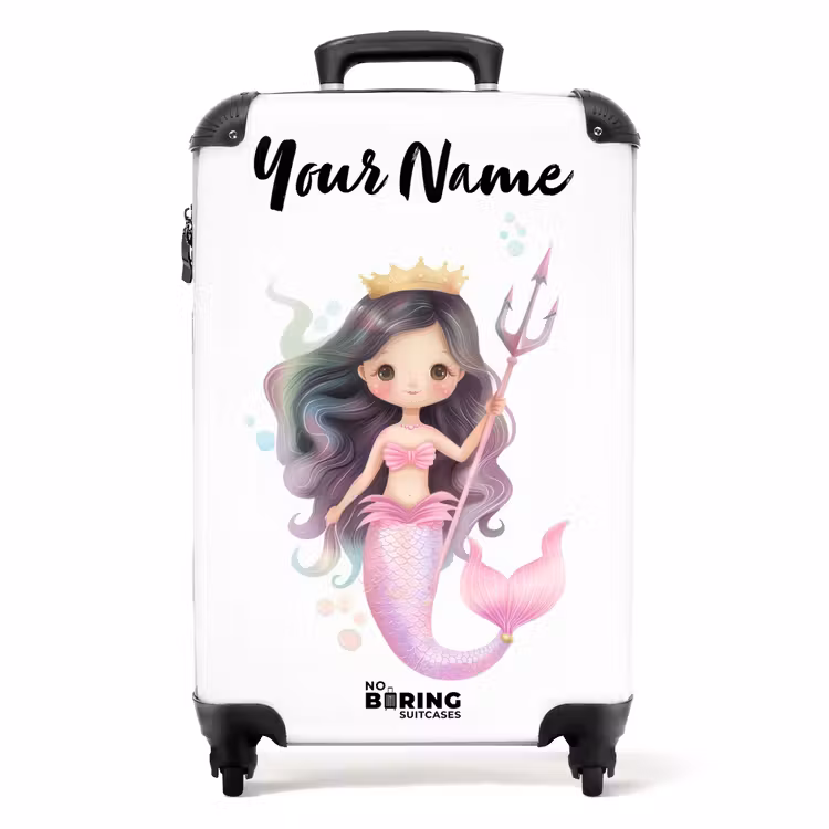 Suitcase with name - Kyra coral princess — 1