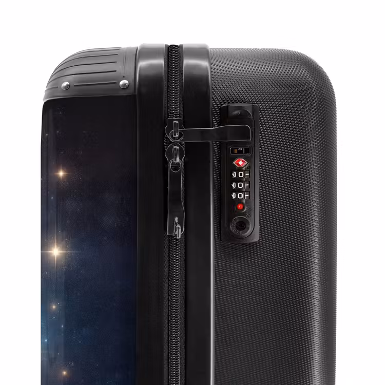 Suitcase with name - Lightning-fast rocket — 6