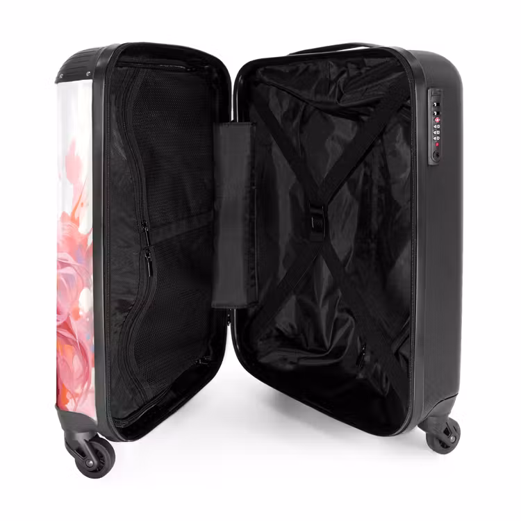 Suitcase with name - Pink Runner — 5