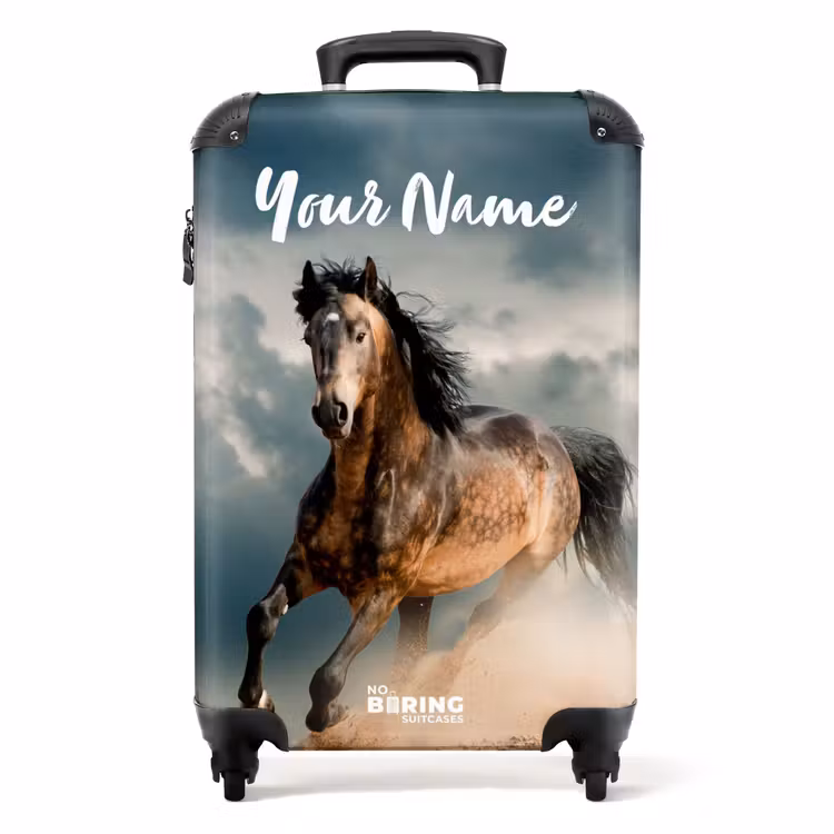 Suitcase with name - Sandy in storm — 1
