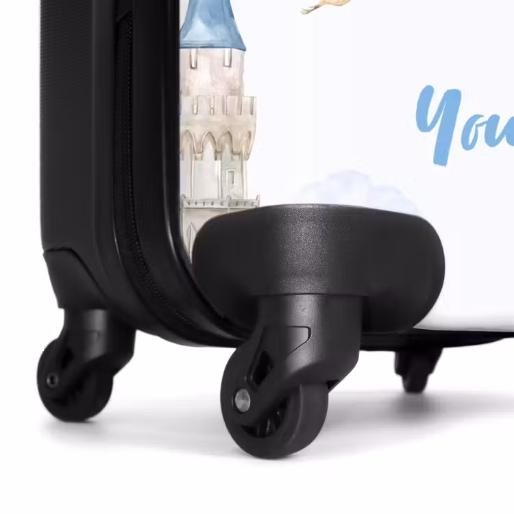 Suitcase with name - Wandering dinosaurs — 7