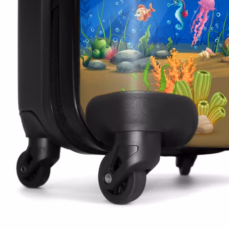 Suitcase with name - Coral Caper — 7