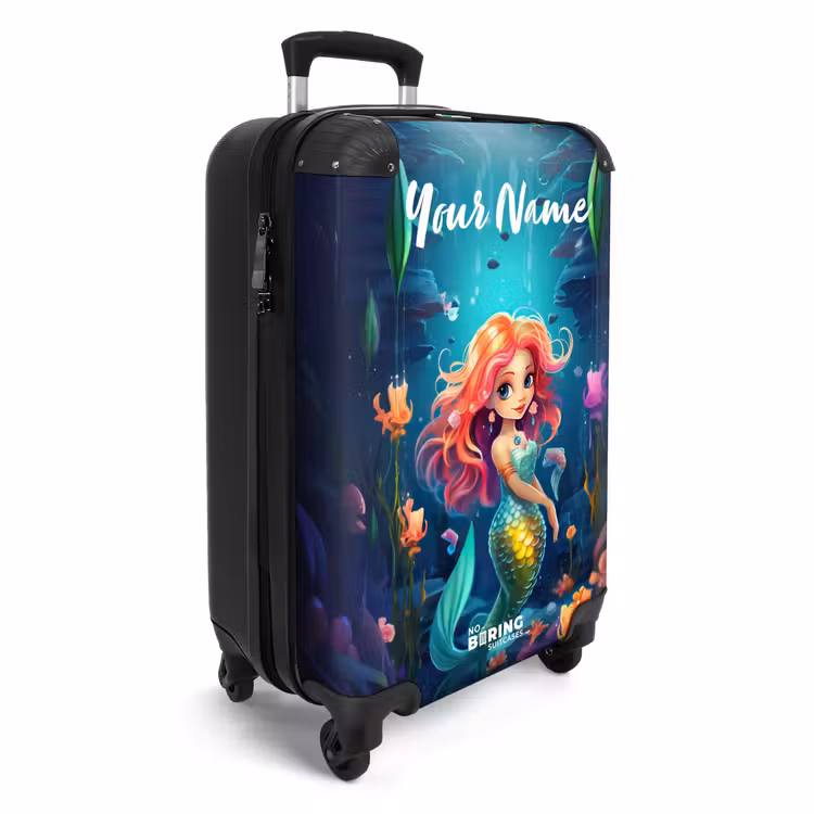 Suitcase with name - Coral Queen — 2