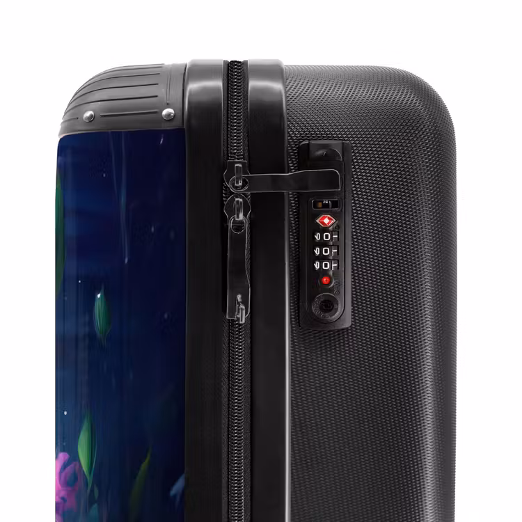 Suitcase with name - Coral Queen — 6